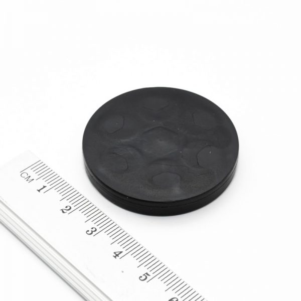 Magnet v pouzdře s vnitřním závitem 43x6 mm pogumovaný