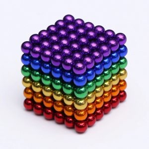 Magnetické kuličky Neocube 6 barev (+6 náhradních kuliček)