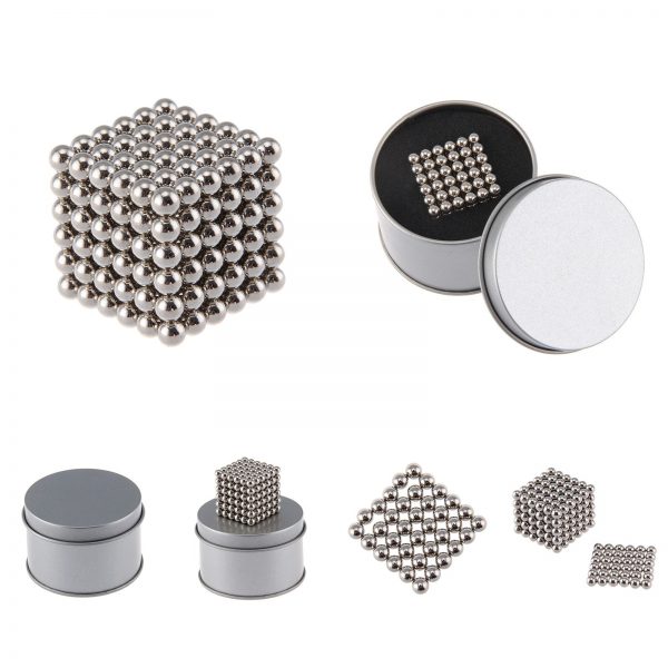 Magnetické kuličky Neocube nikl (+6 náhradních kuliček)