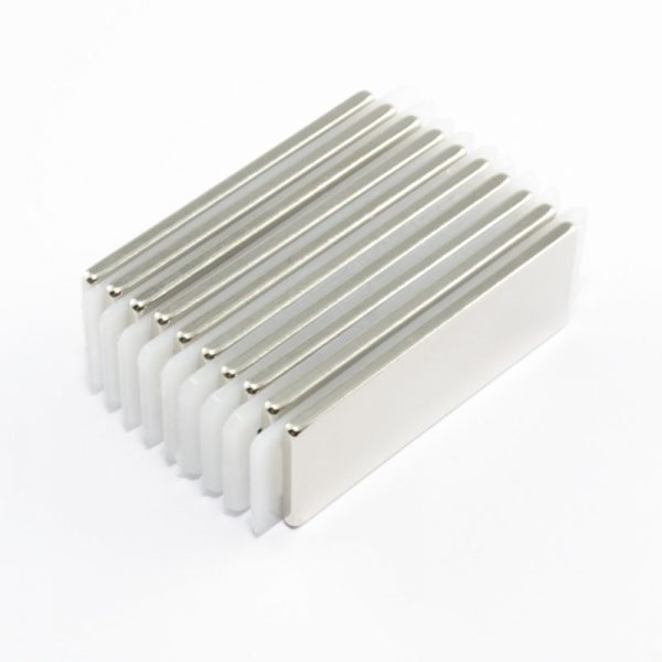 Neodymový magnet kvádr 40x15x2 mm - N38