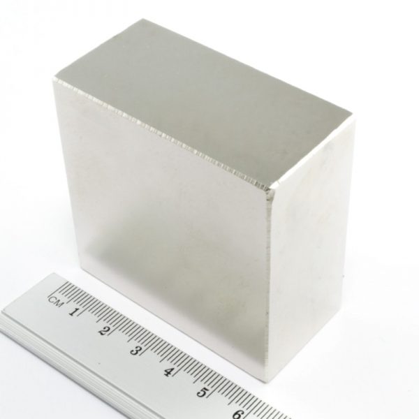Neodymový magnet kvádr 50x50x25 mm - N38
