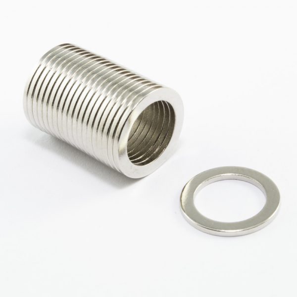 Neodymový magnet prsten 14-10x1 mm - N38