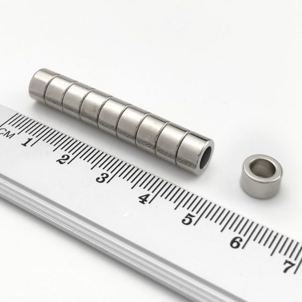 Neodymový magnet prsten 8-5x5 mm - N38