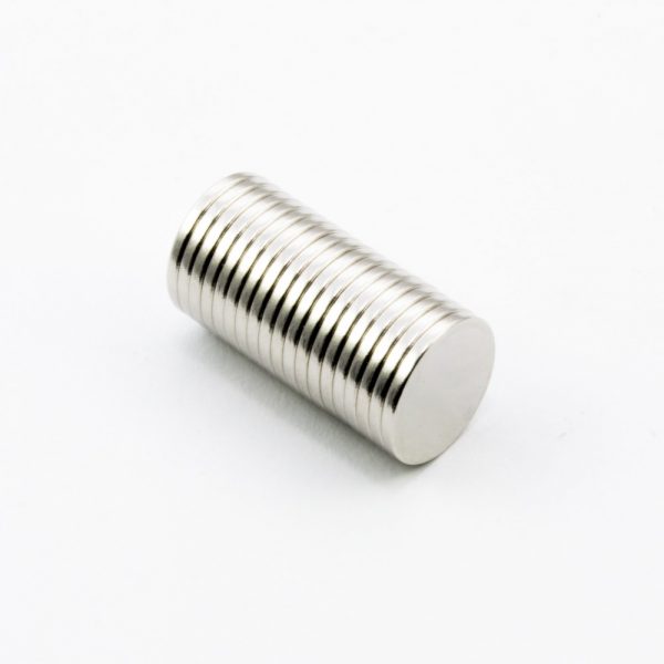 Neodymový magnet válec 10x1 mm - N38