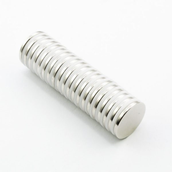 Neodymový magnet válec 15x1,5 mm - N38