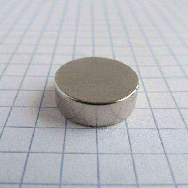 Neodymový magnet válec 15x5 mm - N40