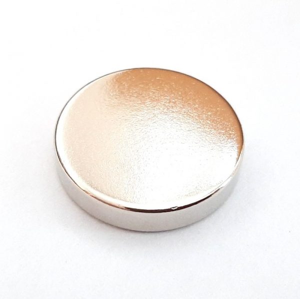 Neodymový magnet válec 20x4 mm - N38