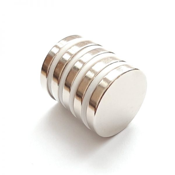 Neodymový magnet válec 25x4 mm - N38