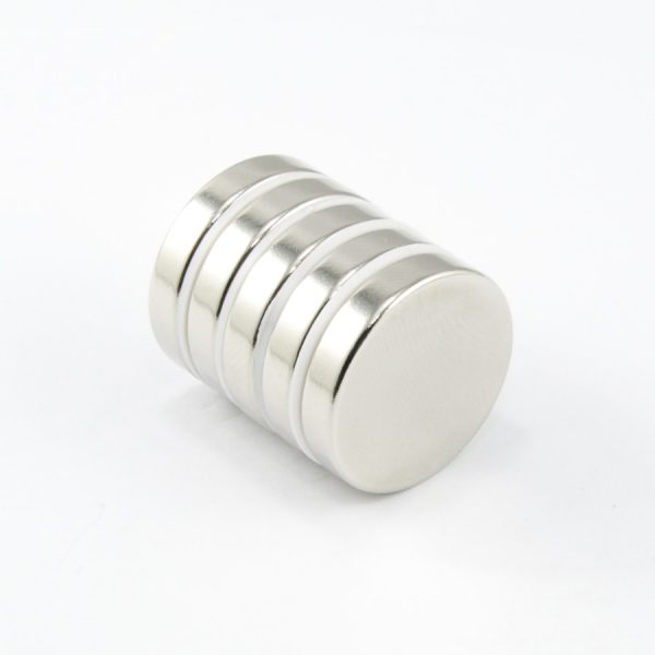 Neodymový magnet válec 25x5 mm - N38
