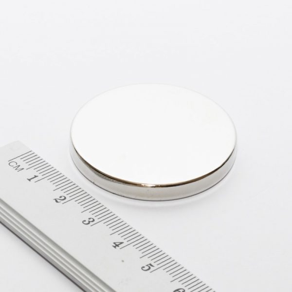 Neodymový magnet válec 40x5 mm - N38