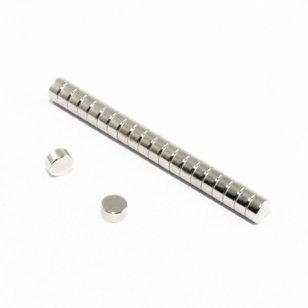 Neodymový magnet válec 4x2 mm - N52