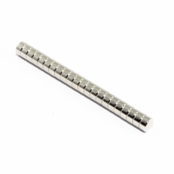 Neodymový magnet válec 4x2 mm - N52