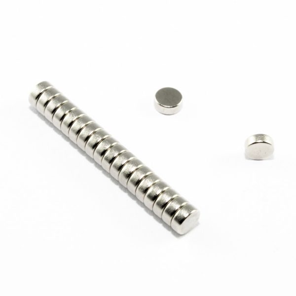 Neodymový magnet válec 5x2 mm - N38