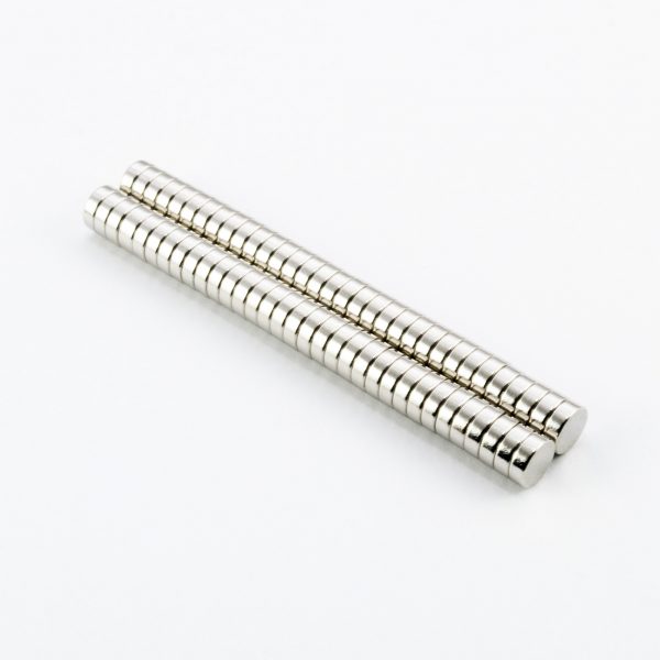 Neodymový magnet válec 6x2 mm - N38