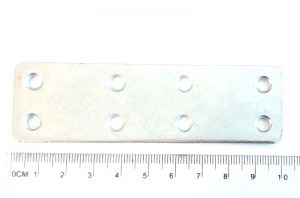 Ocelový protikus 100x30x2 mm, Zn