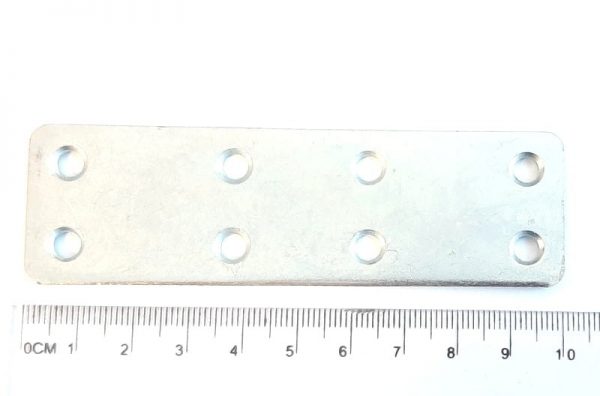 Ocelový protikus 100x30x2 mm, Zn