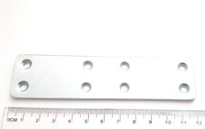 Ocelový protikus 120x30x2 mm, Zn