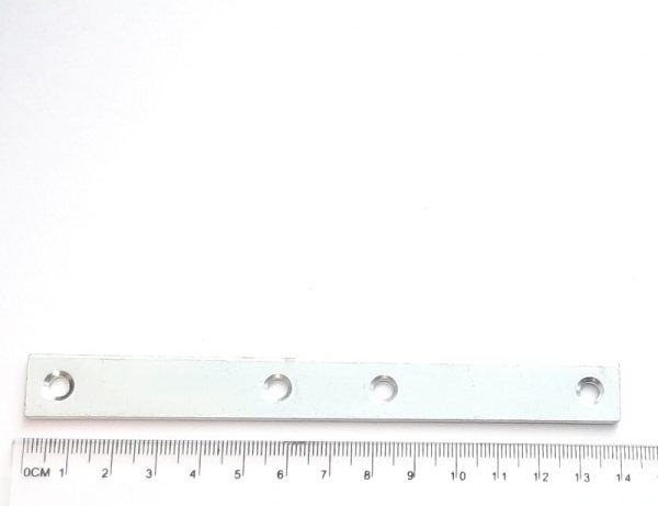 Ocelový protikus 140x15x2 mm, Zn