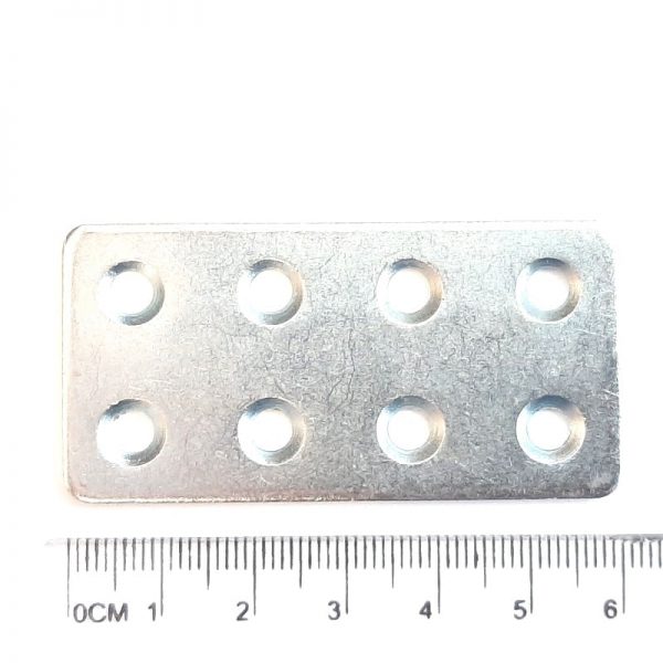 Ocelový protikus 60x30x2 mm, Zn