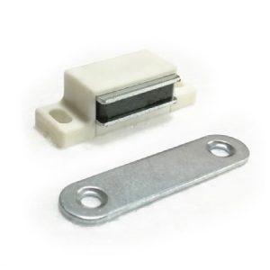 Magnet na dvířka na nábytek - bílý