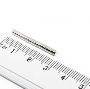 Neodymový magnet válec 3,2x1,4 mm - N52