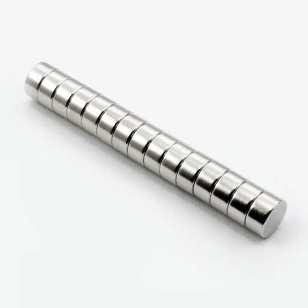 Neodýmový magnet válec 8x4 mm - N38