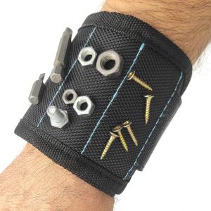 Nastavitelný magnetický náramek pro kutily