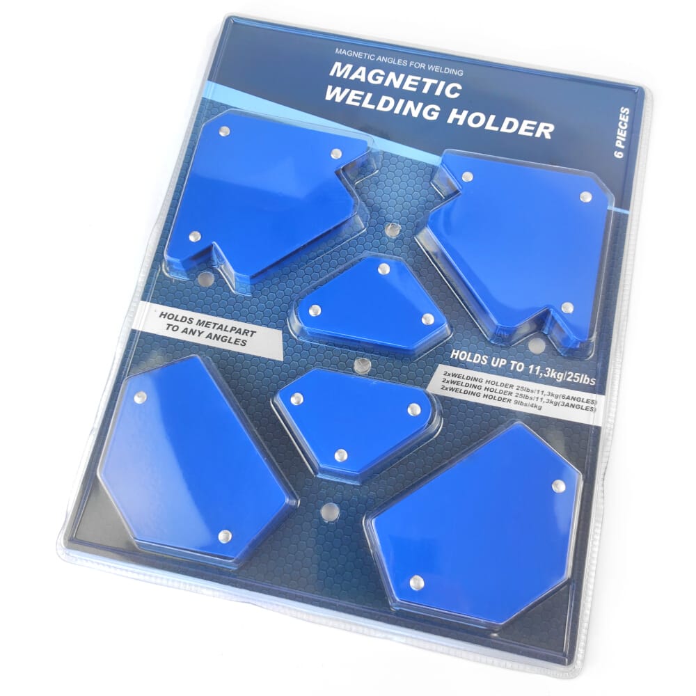 Sada magnetů pro svařování - magnetických úhelníků