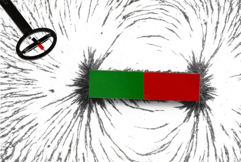 Identifikátor magnetických pólů v akci