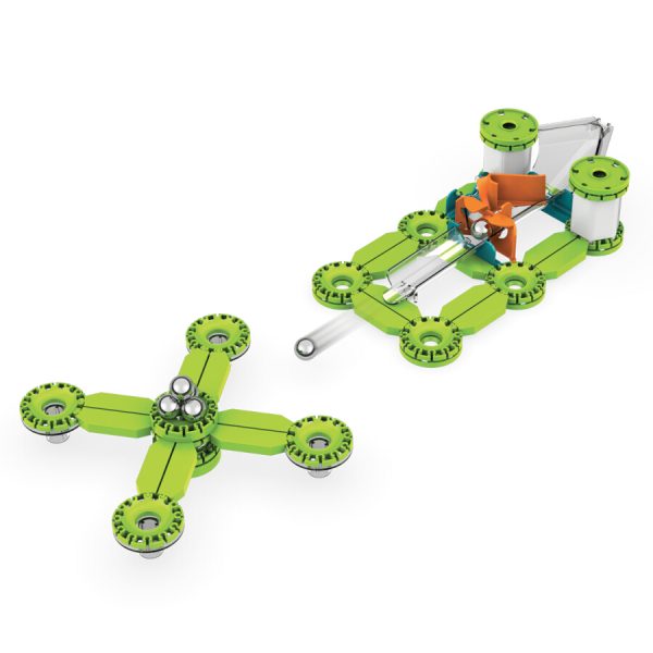 Magnetická stavebnice Geomag Mechanics Challenge 96 dílů - pohyblivé prvky