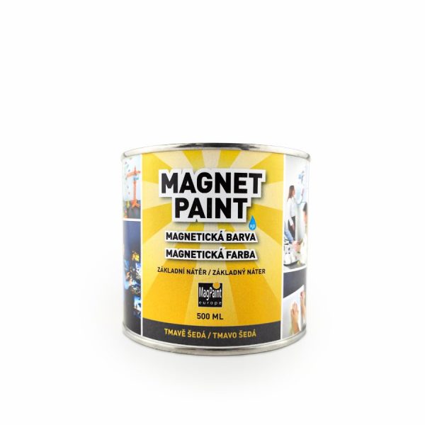 Magnetická barva na zeď