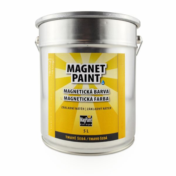 Magnetická barva na zeď