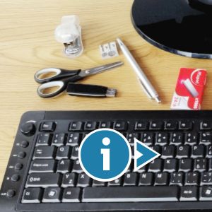 Magnetické vychytávky pro muže- magnet se samolepkou na boku stolu
