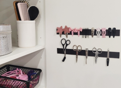magnetický tip - páska na odkládání kosmetiky a sponek