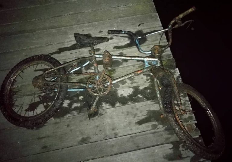magnet fishing nález-bicykel