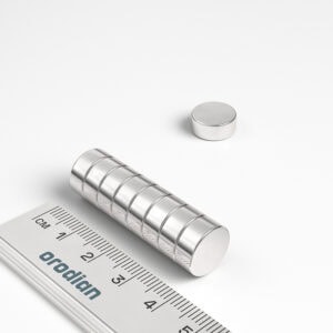 neodymový magnet válec 12x5 mm