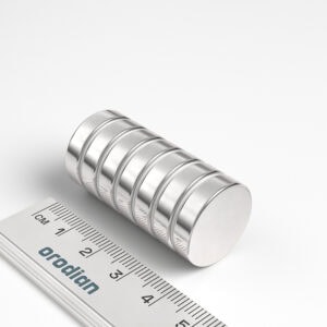 neodymový magnet válec 20x5 mm