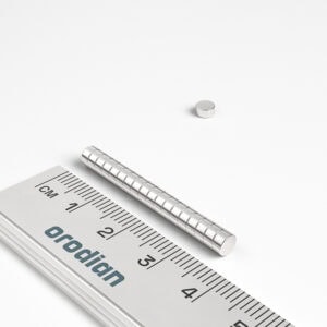 neodymový magnet válec 4x2 mm