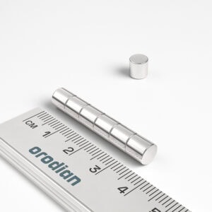neodymový magnet válec 6x6 mm