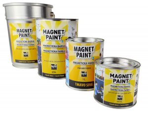 magnet paint magnetická barva na zed