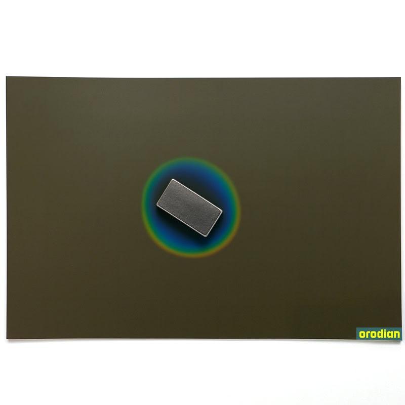 zobrazovací folie Orodian-vizualizace magnetického pole