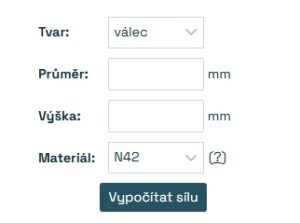 Magnetická kalkulačka