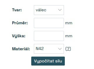 magneticka-kalkulacka-vypocet-sily