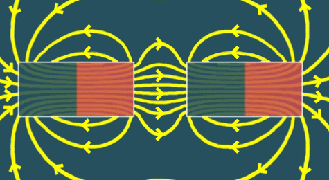 Magnety s opačnými póly u sebe