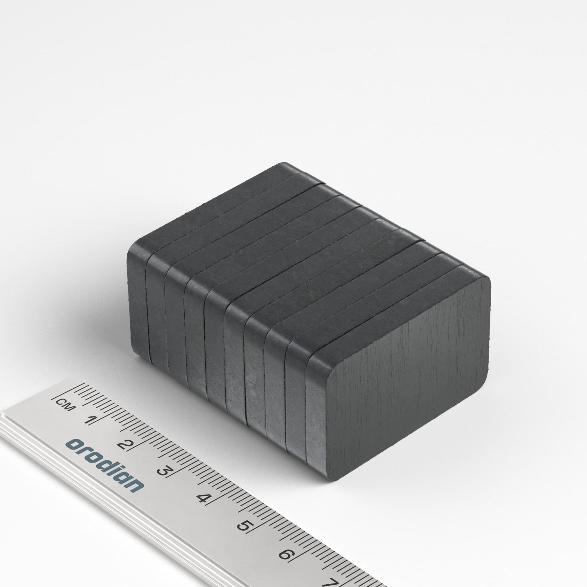 Feritový magnet kvádr 40×25×5 mm - Y30BH