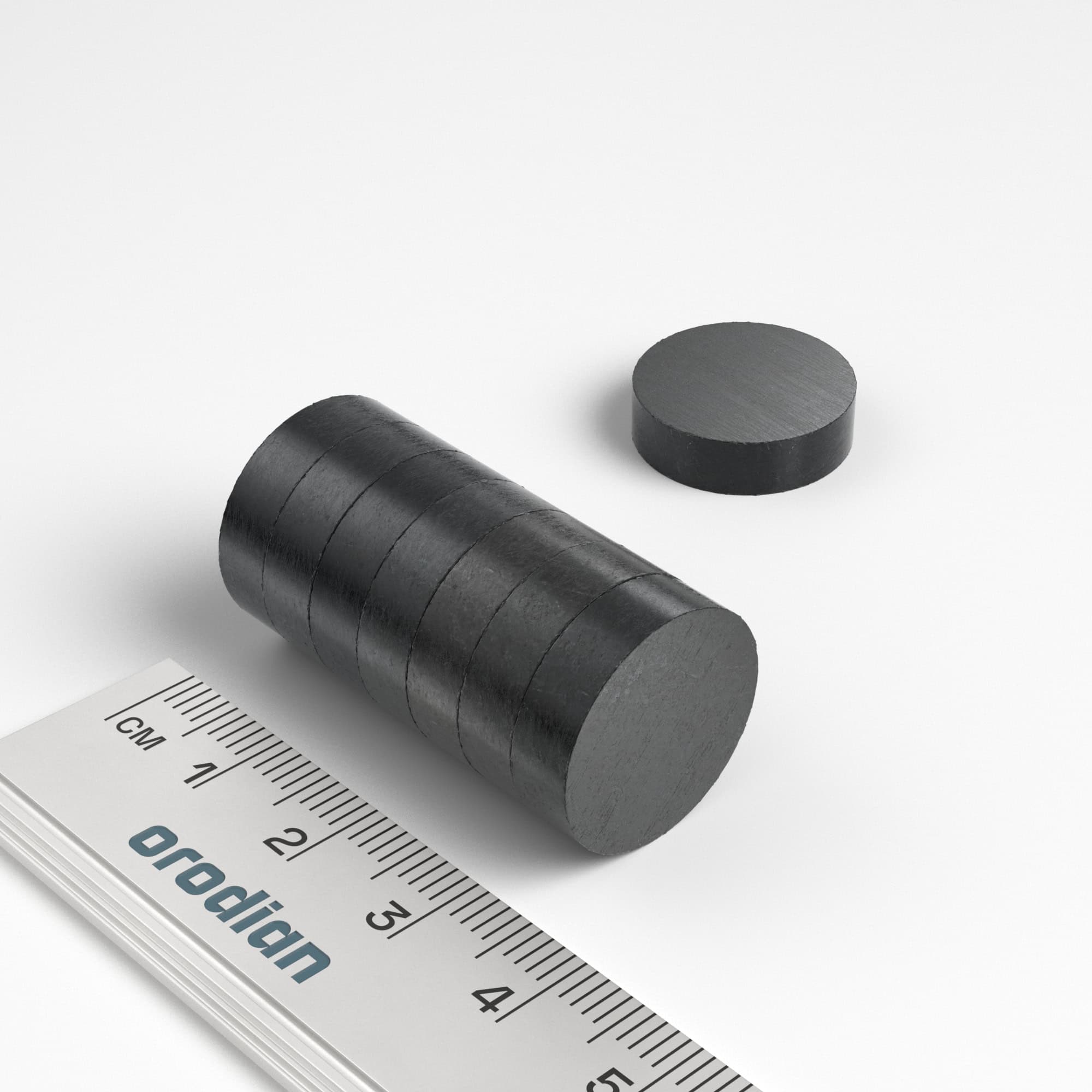 Feritový magnet válec 18×5 mm - Y30BH