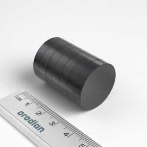 Feritový magnet válec 25×5 mm - Y35