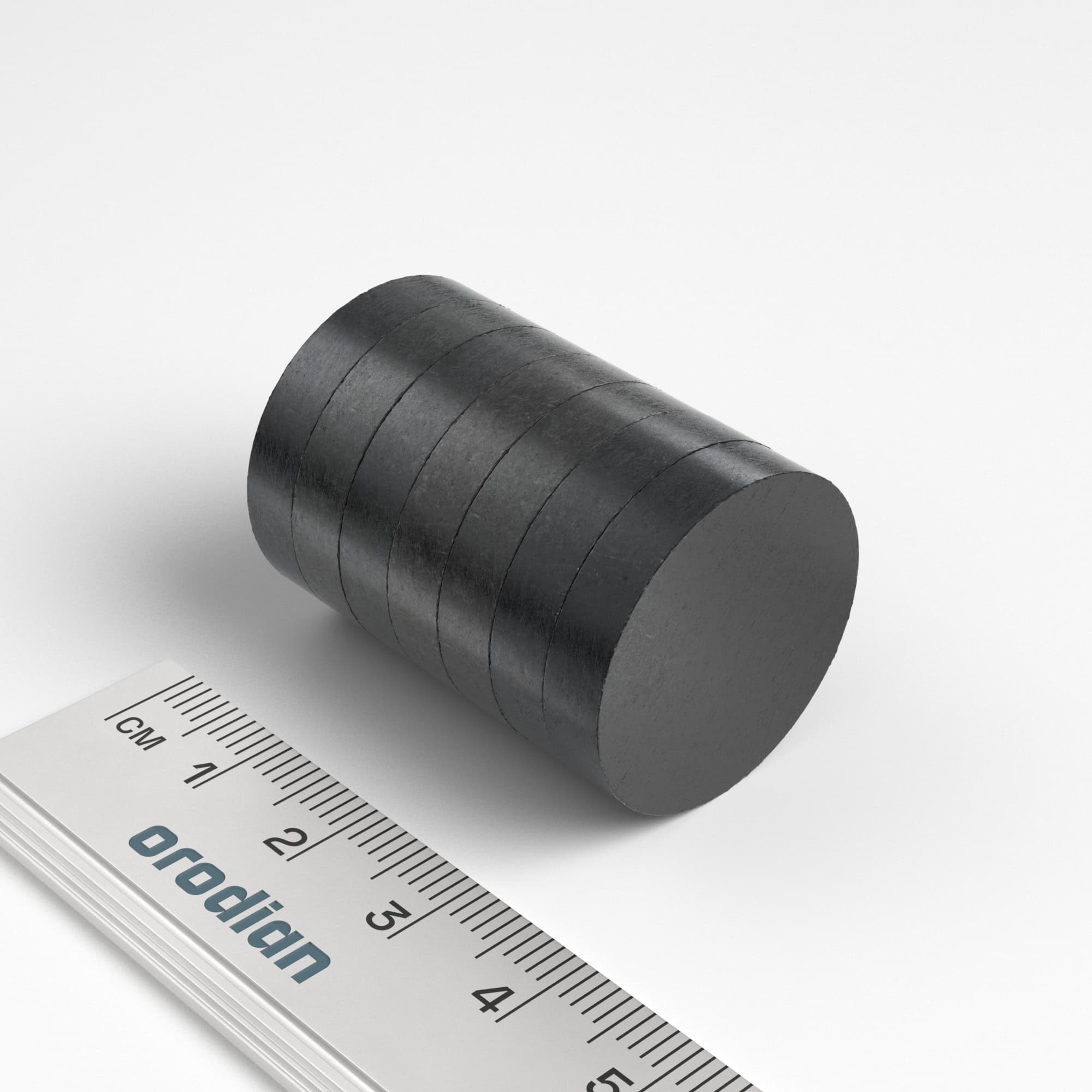 Feritový magnet válec 25×5 mm - Y35