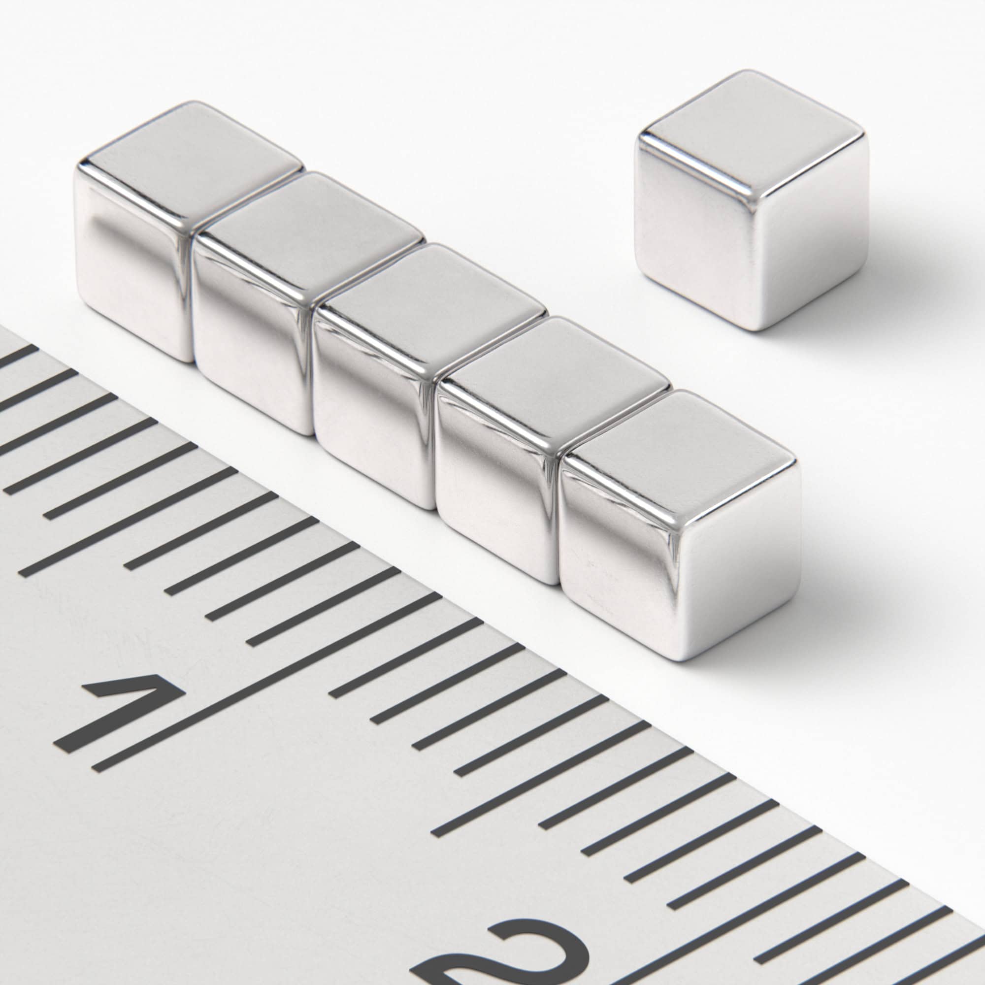 Neodymový magnet kostka 3×3×3 mm - N38