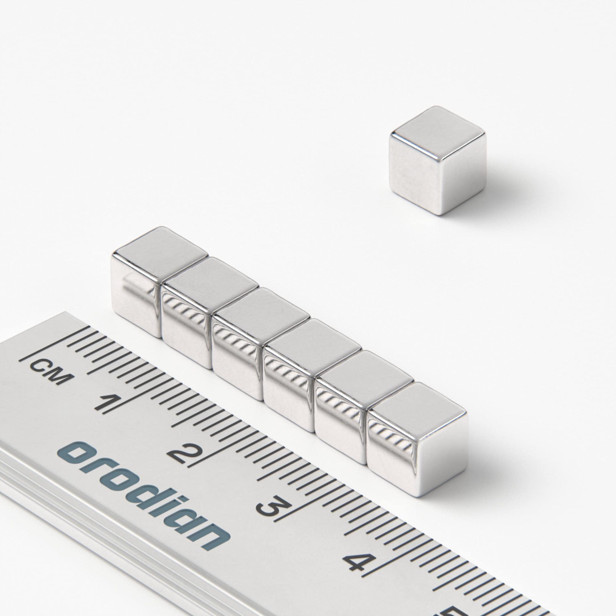 Neodymový magnet kostka 6×6×6 mm - N42